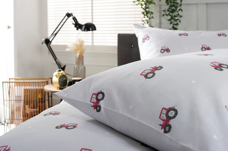 Red Tractor Duvet Set