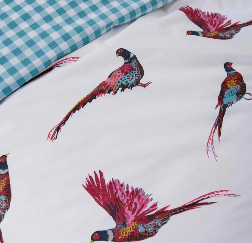 Summer Pheasant Duvet Set