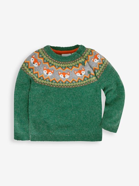 Green Fox Knitted Jumper