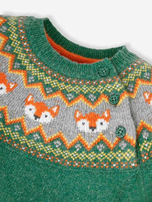 Green Fox Knitted Jumper