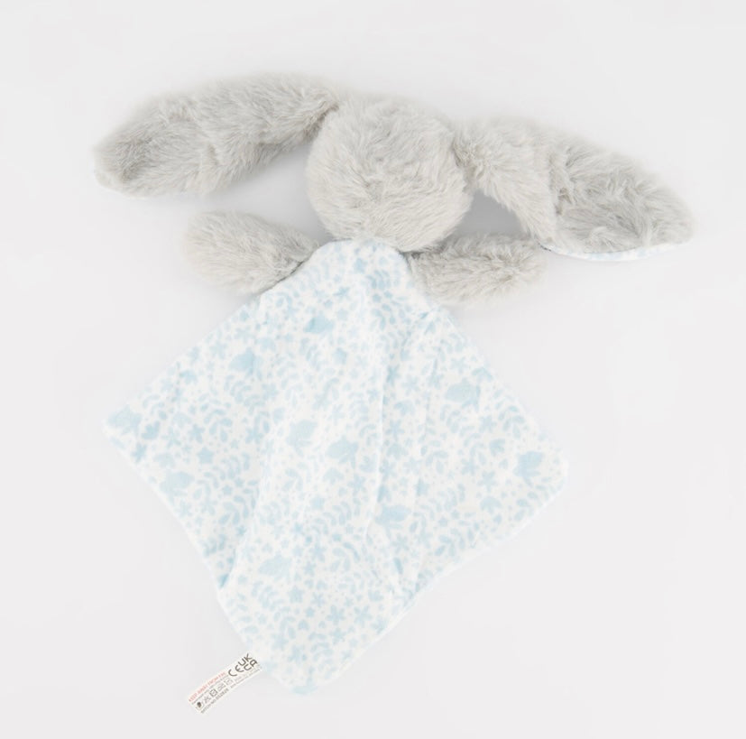 Blue Bunny Baby Comforter