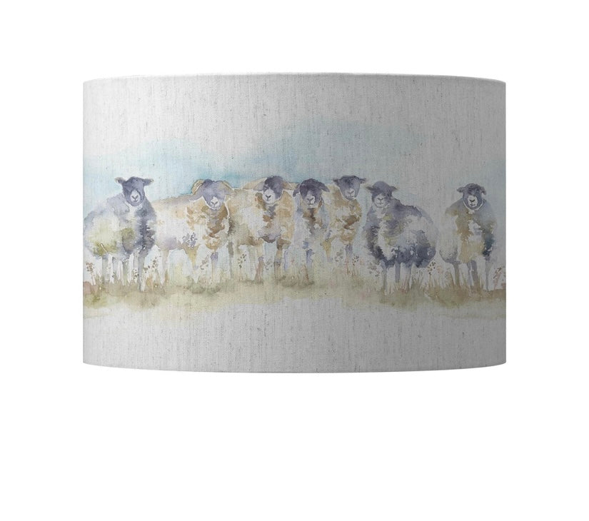 Moorland Flock Sheep Lampshade