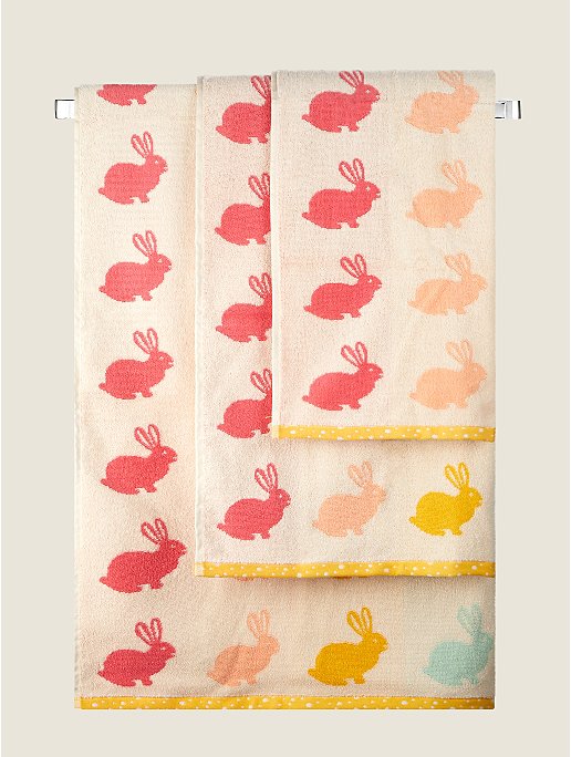 Multi Bunny Towel Range