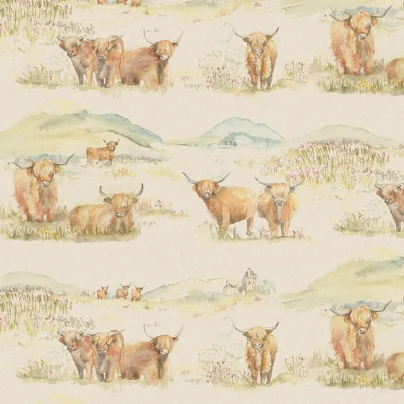 Highland Cattle Table Cloth PVC