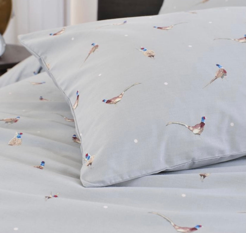 Elegant Pheasant Duvet Set