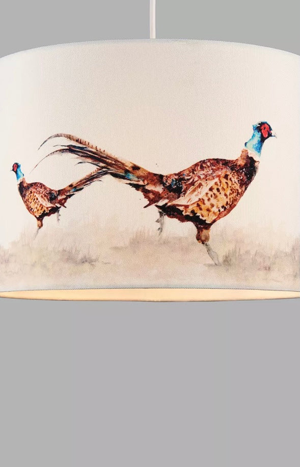 Pretty Pheasant Lampshade