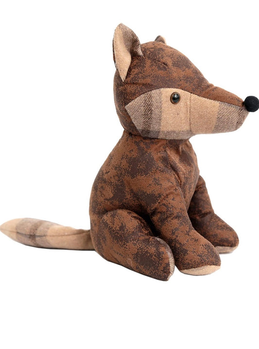 Fox Doorstop Suede