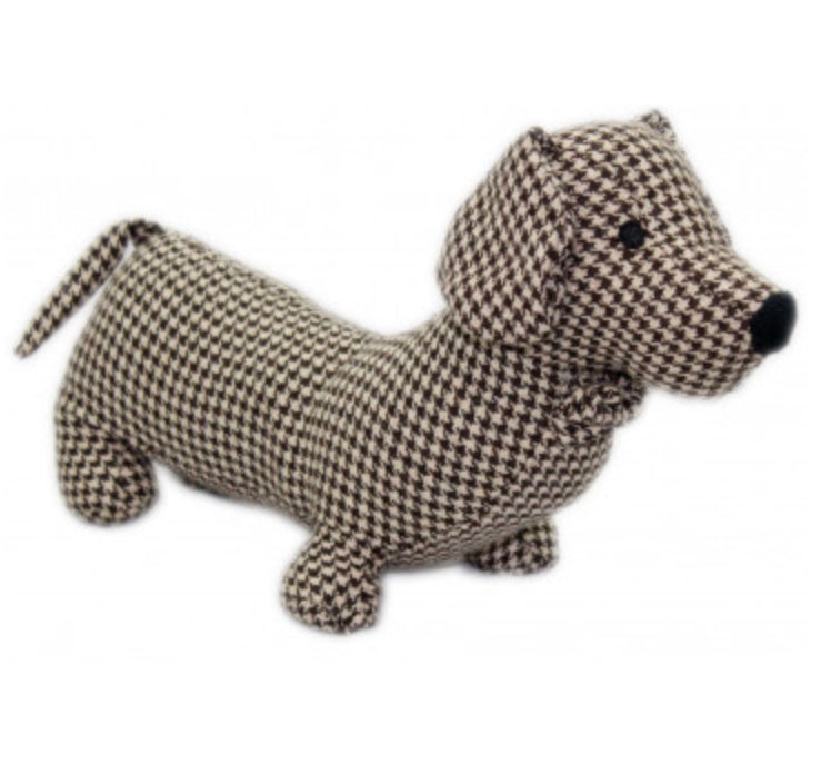 Herringbone Sausage Dog Door Stop