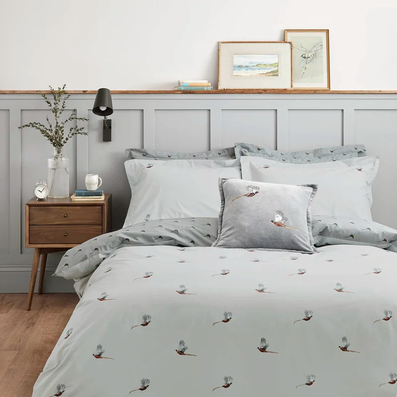 Flying Pheasant Duvet Set