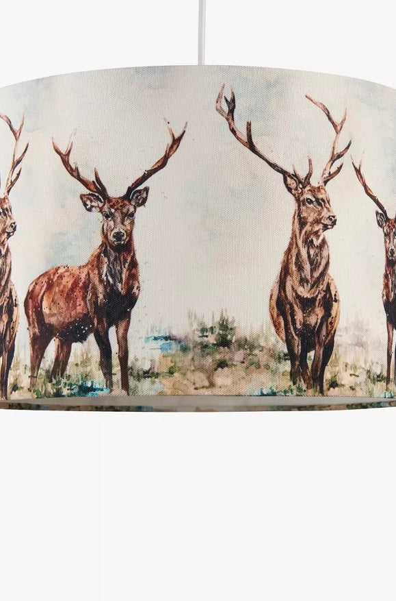 Stag lampshade