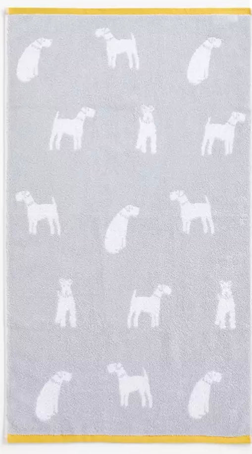 Hand Towel: Dog Print