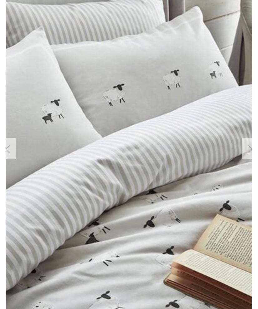 Sheep Brushed Cotton Duvet Set