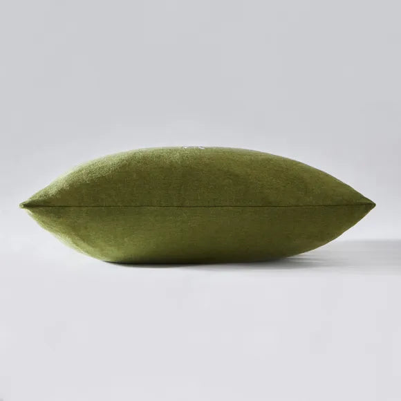 Stag Brushed Cotton Emerald Cushion