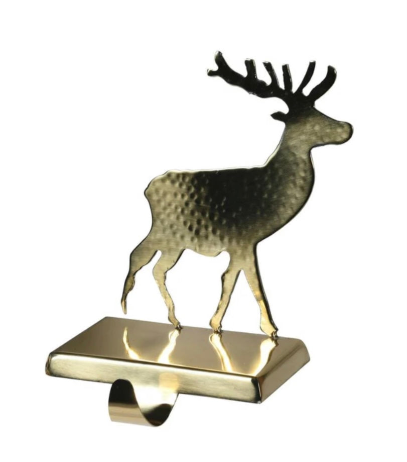 Stag Gold Stocking Holder