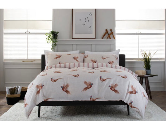 Country Ladies Pheasant Duvet Set