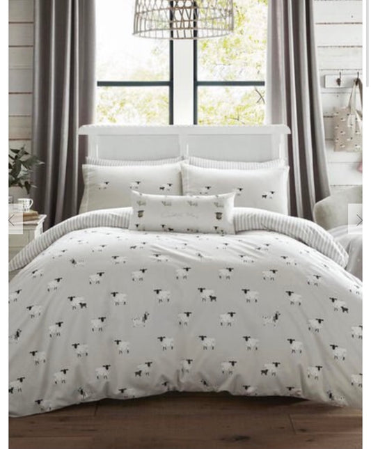 Sheep Brushed Cotton Duvet Set