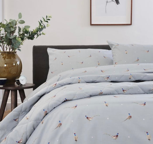 Elegant Pheasant Duvet Set