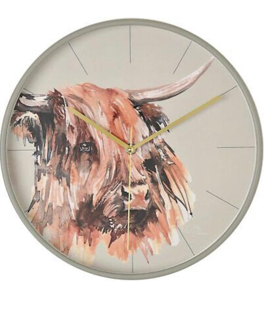 Modern Country Clocks: Cow