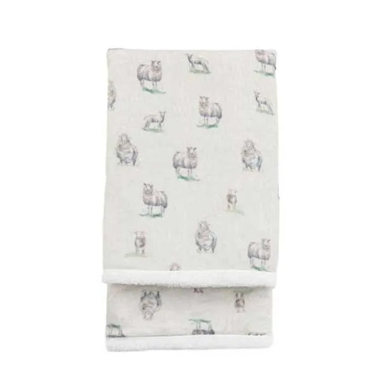 Sheep Fleece Throw