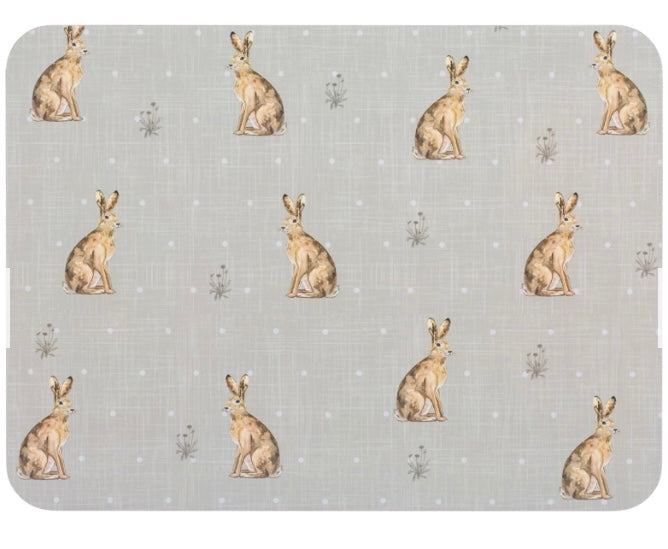 Hare and Heather Placemat