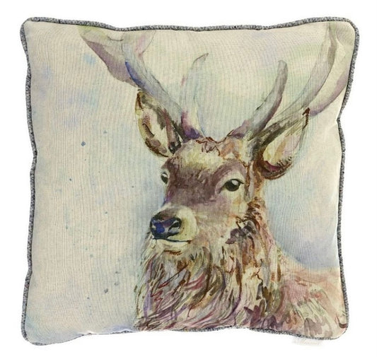 Highland Stag Cushion 50x50cm