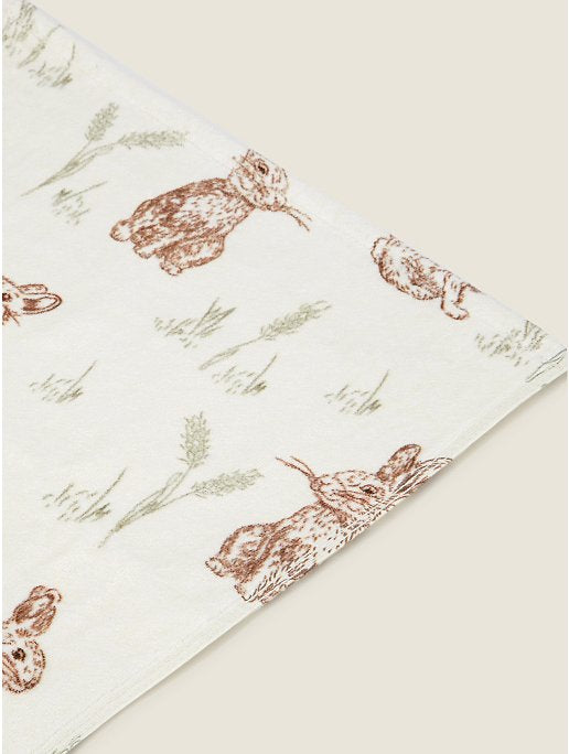 Natural Rabbit Towel Range