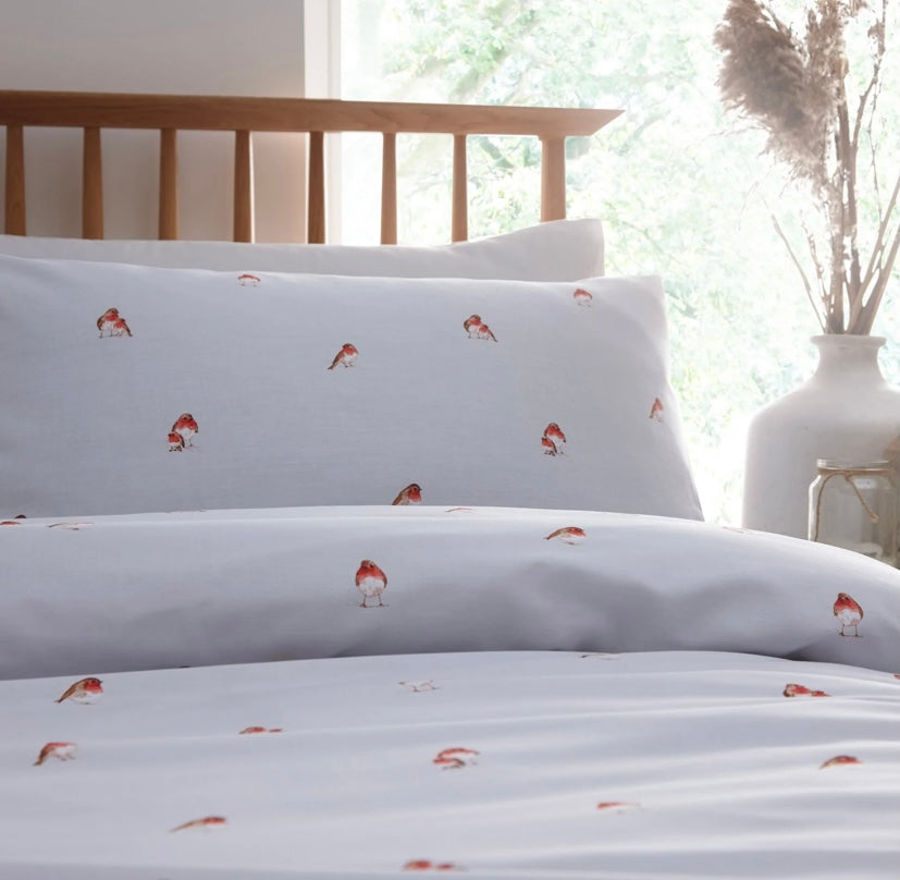 Robin Red Breast Duvet Set