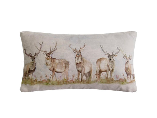 Highland Stag Rutting Season Cushion