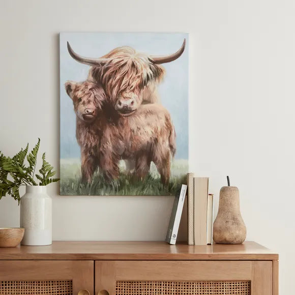 Highland Love Canvas