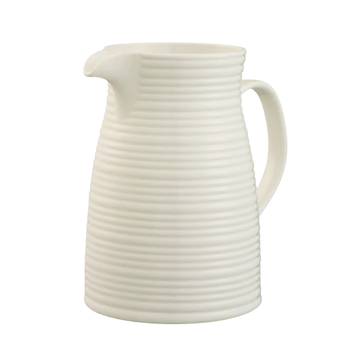 Large White Milk Jug