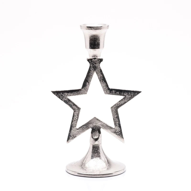 Star Metal Candle Holder