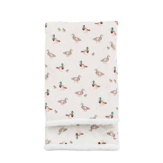 Ducks Fleece Throw