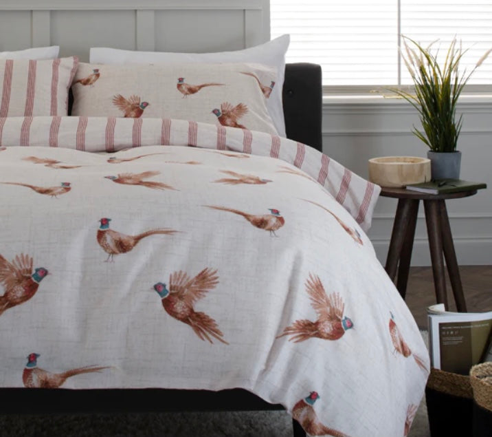 Country Ladies Pheasant Duvet Set