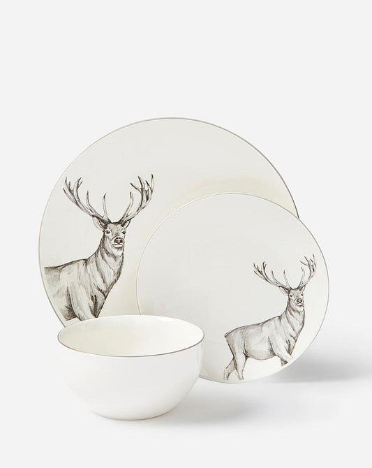 Highland Stag Dinner Set