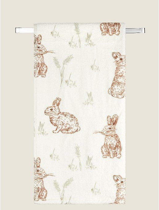 Natural Rabbit Towel Range