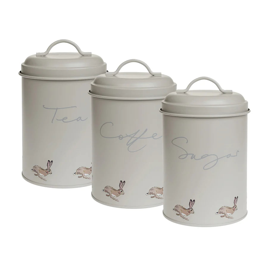 Hare Kitchen Tin Set